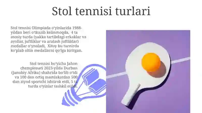 Stol tennisi 3