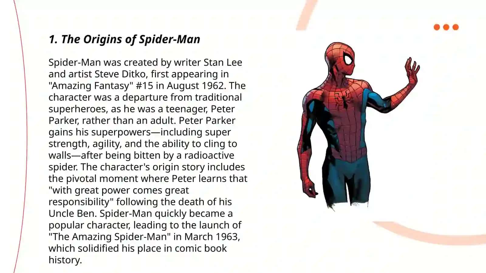 The Origins of Spider-Man 3