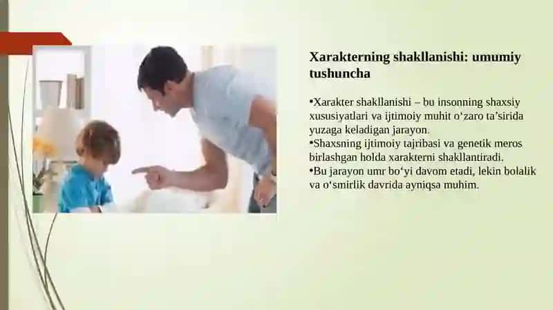 Xarakterning shakllanishi va xarakter aksentuatsiyasi 3