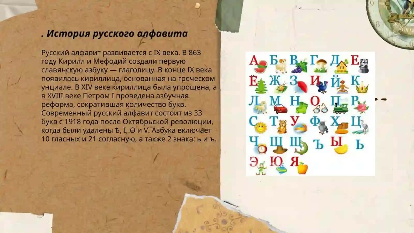 Русский алфавит 3