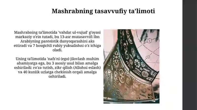 Mashrabning hayoti, ijodi va oʻrni 3