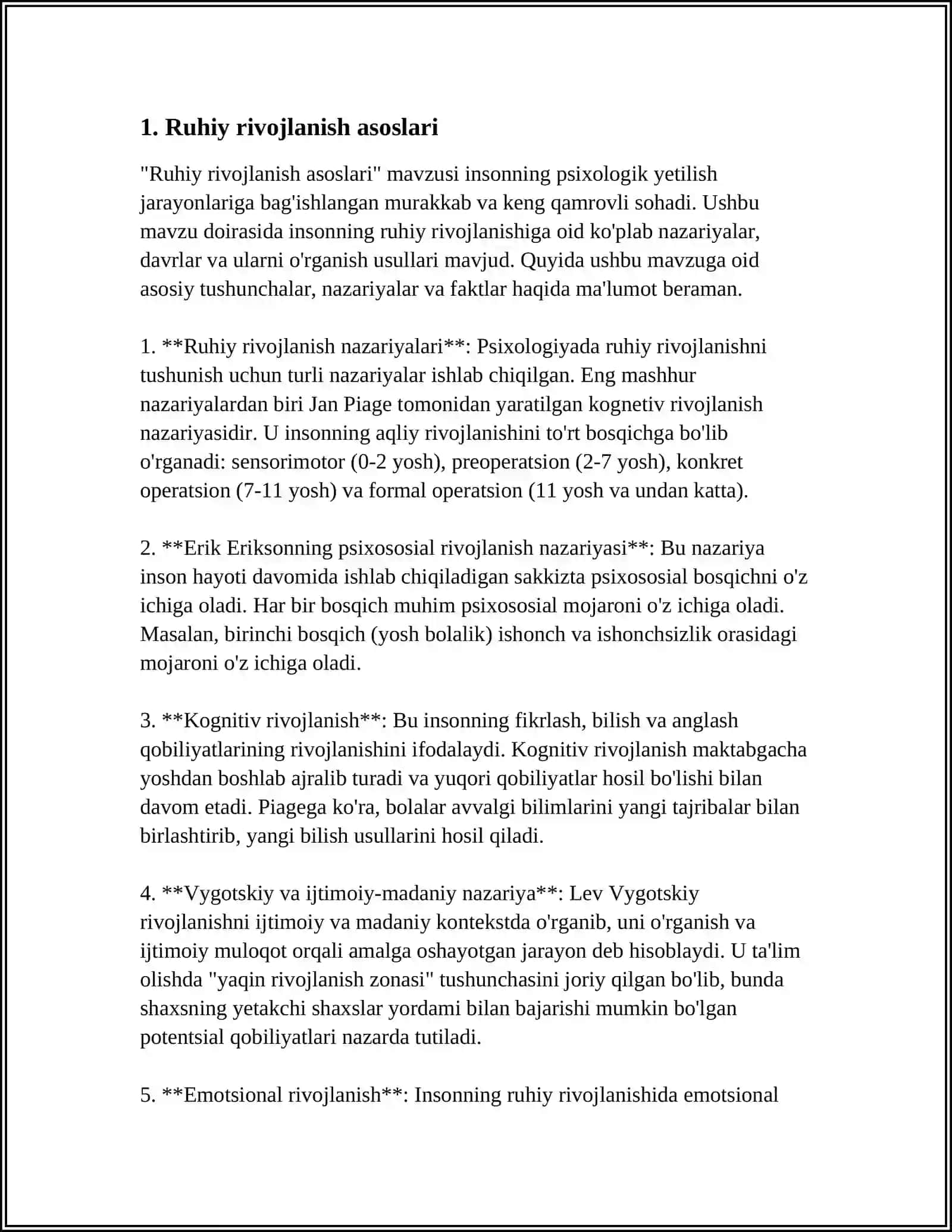 RUHIY RIVOJLANISHI SUSTLASHGAN BOLALAR 3
