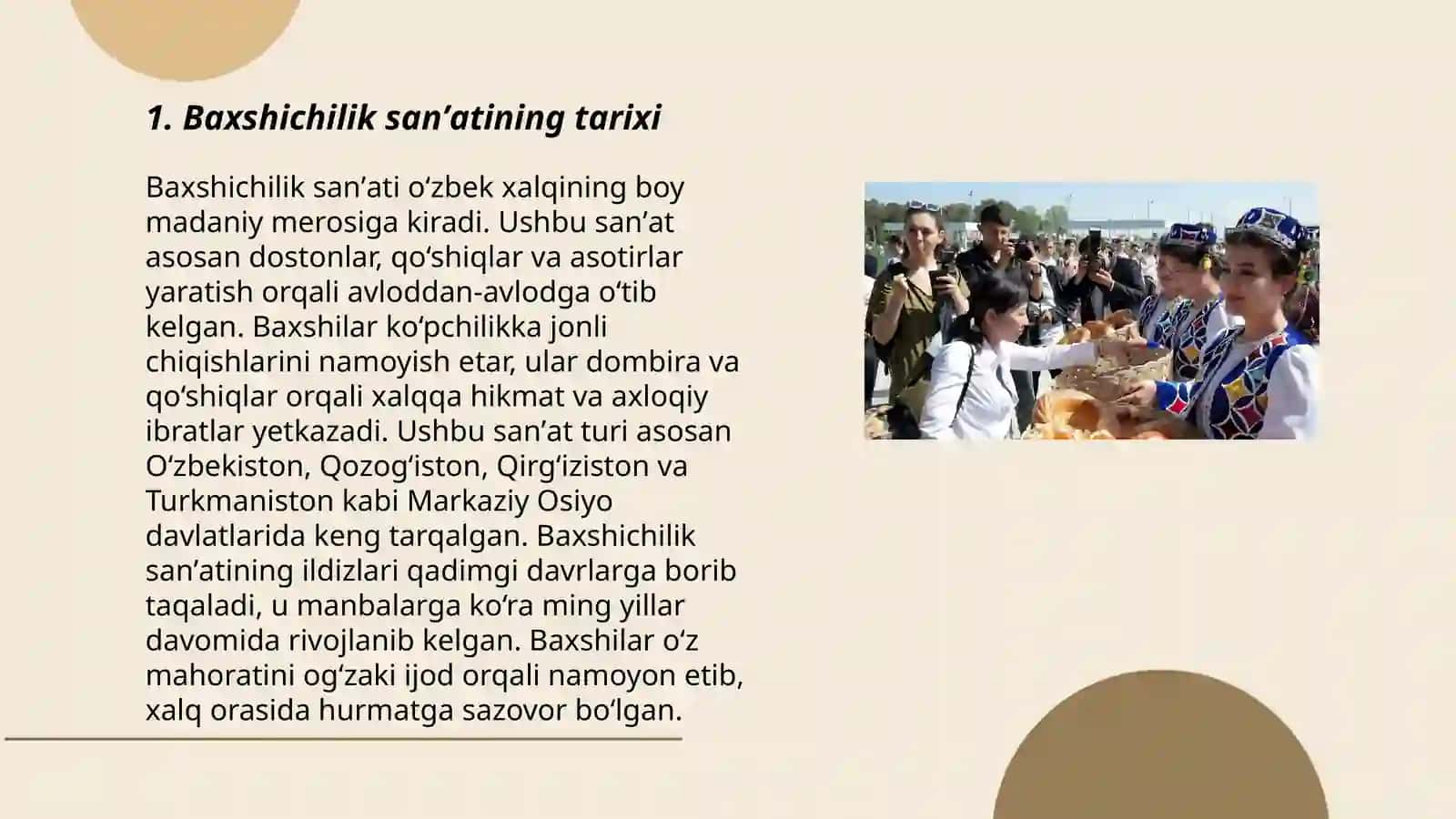 Baxshichilik sanʼati festivali 3