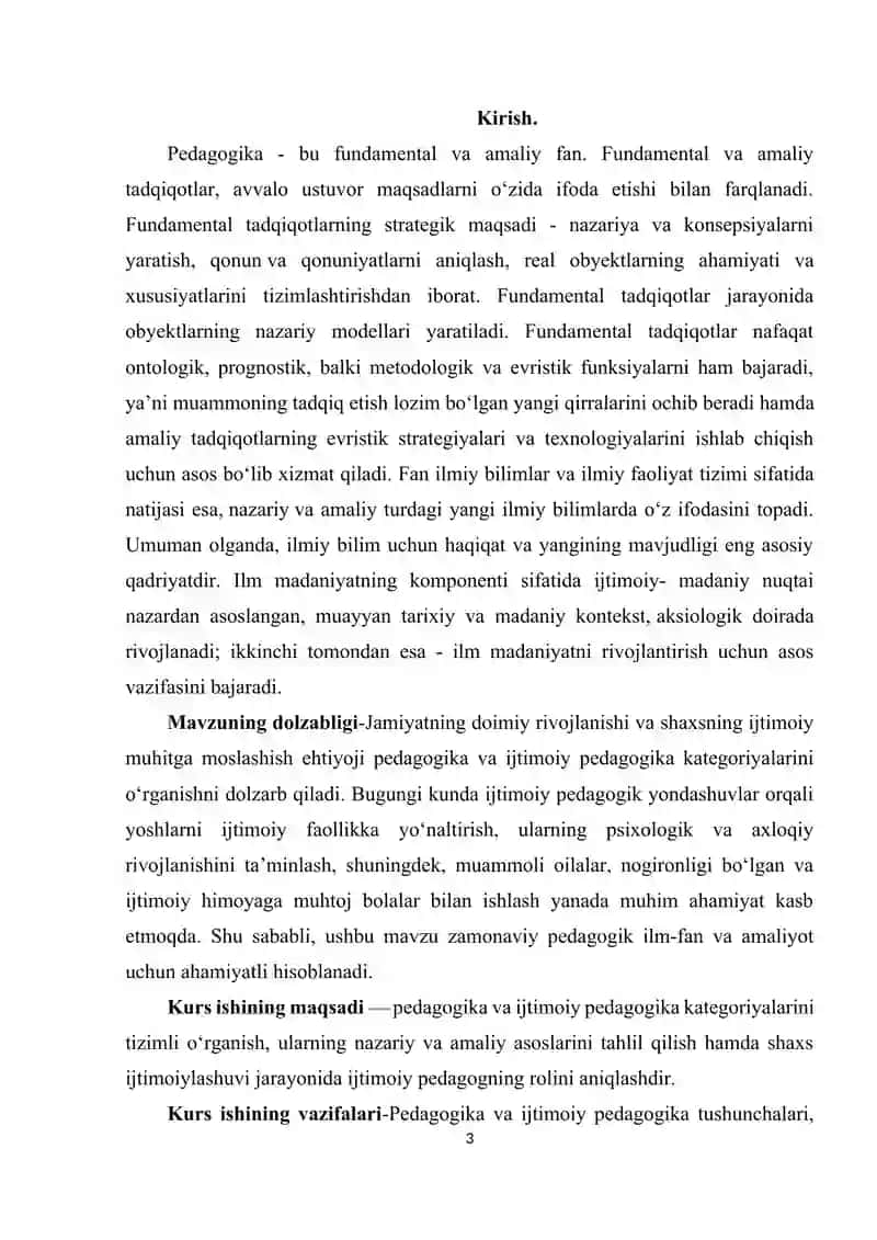 Pedagogika va ijtimoiy pedagogika kategoriyalari 3