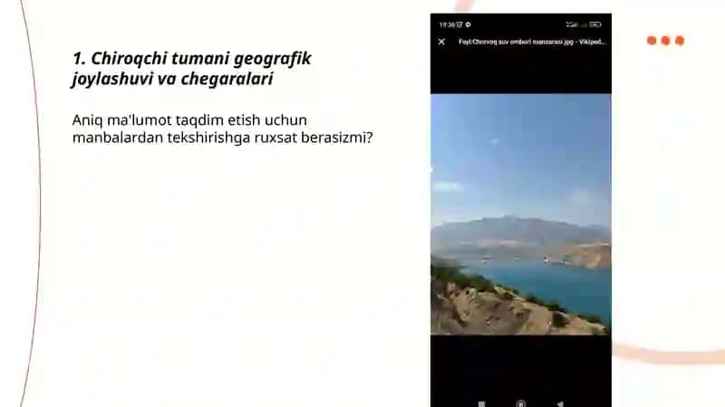 Chiroqchi tumani umumiy tabiiy geografiyasi 3