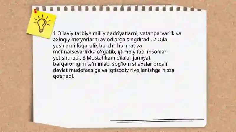 Oilaviy tarbiya va vatanparvarlik 3