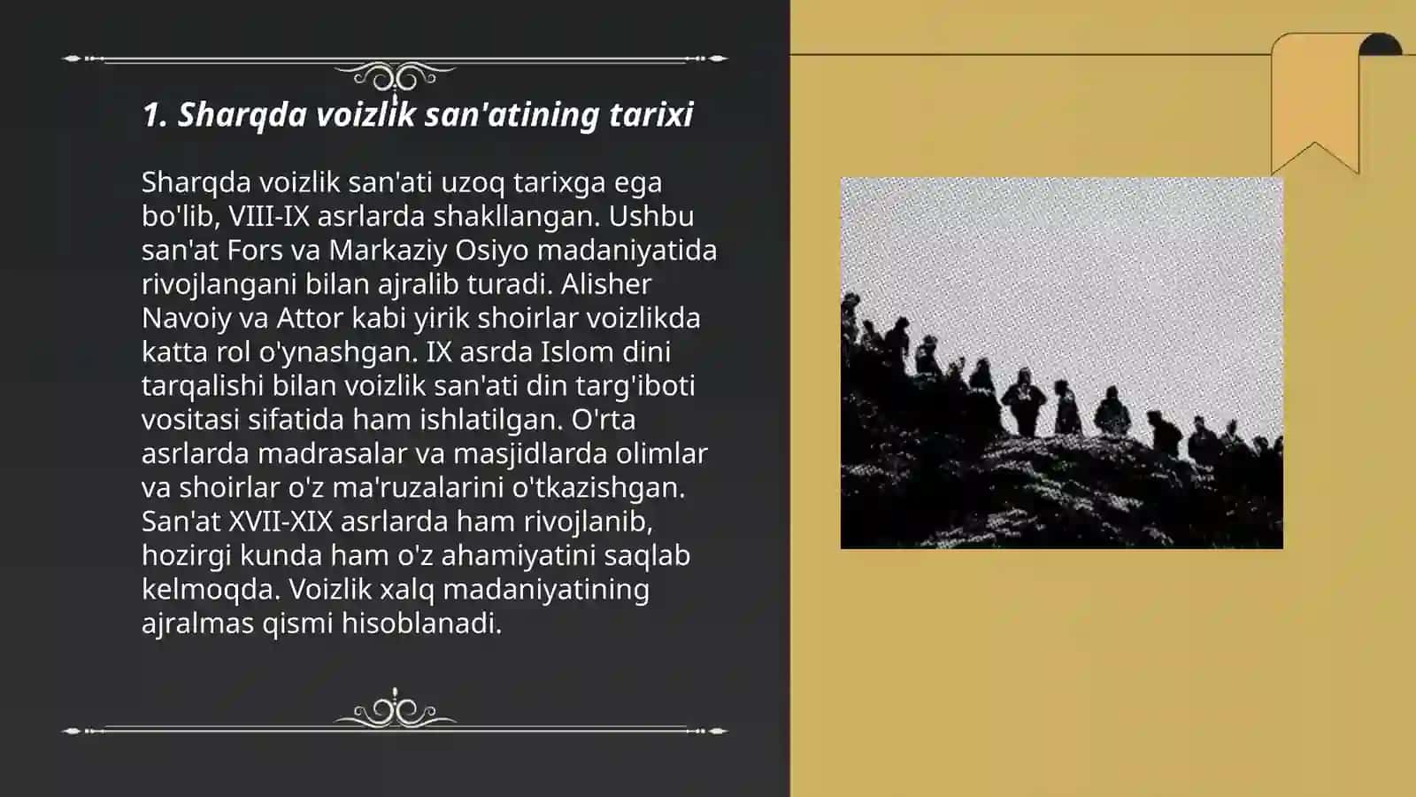 Sharqda voizlik san'ati 3