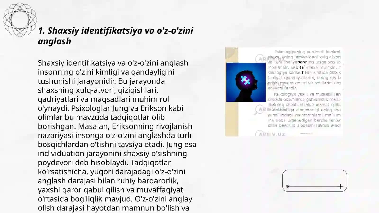 Sotsial psixologiyada shaxs muammosi 3