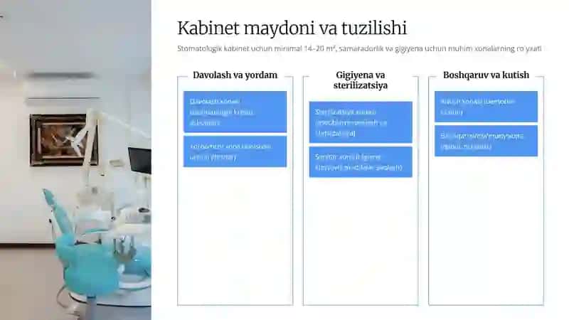 Stomatologik kabinet tuzish 3