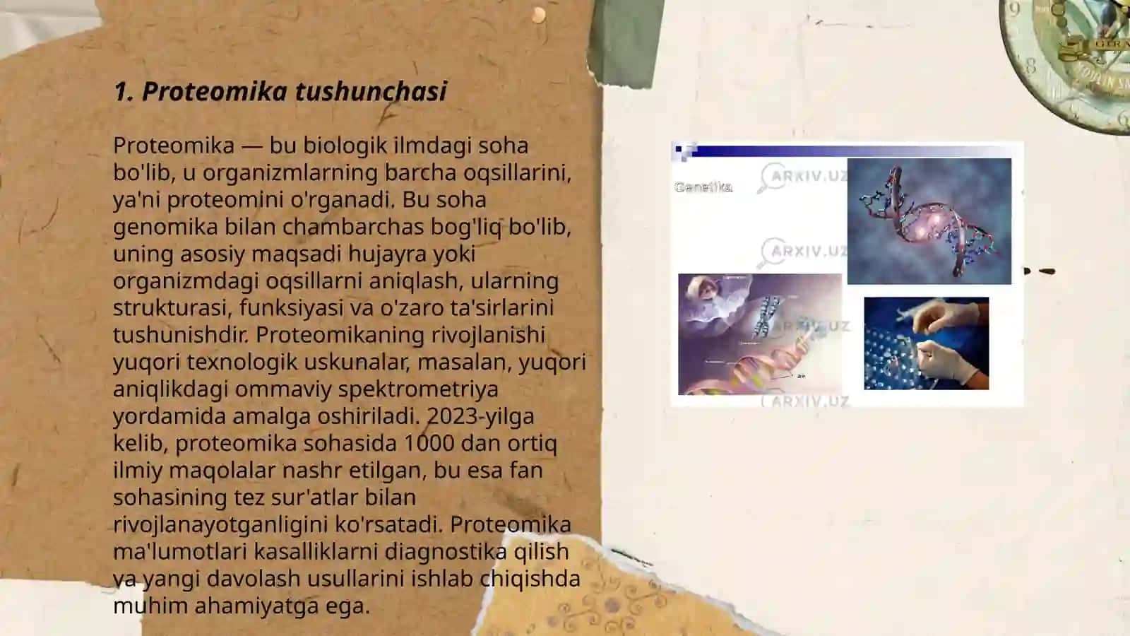 Proteomika fanning asoslari 3