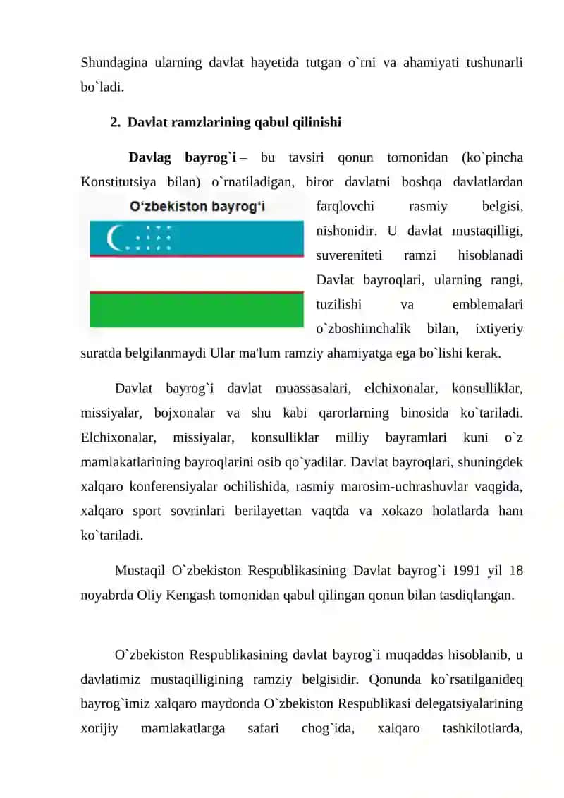 Davlat ramzlarining qabul qilinishi haqida 3