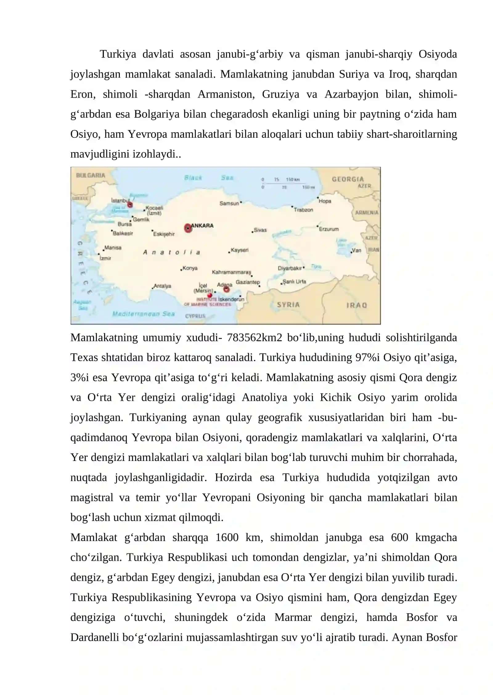 Turkiya Respublikasining iqtisodiyoti 3