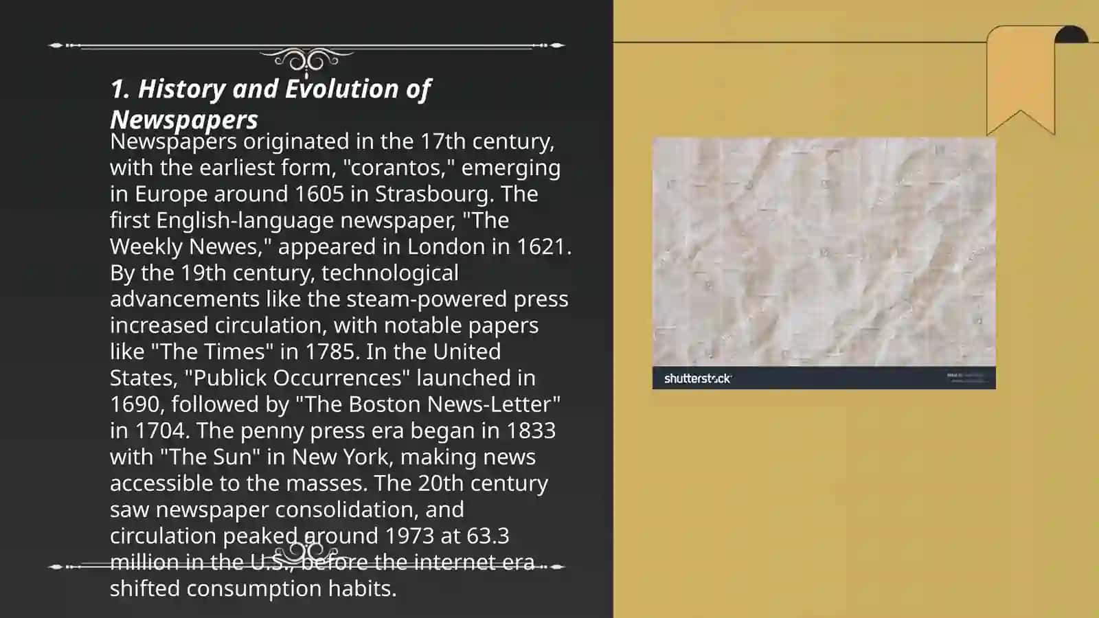 History and Evolution of Newspapers 3