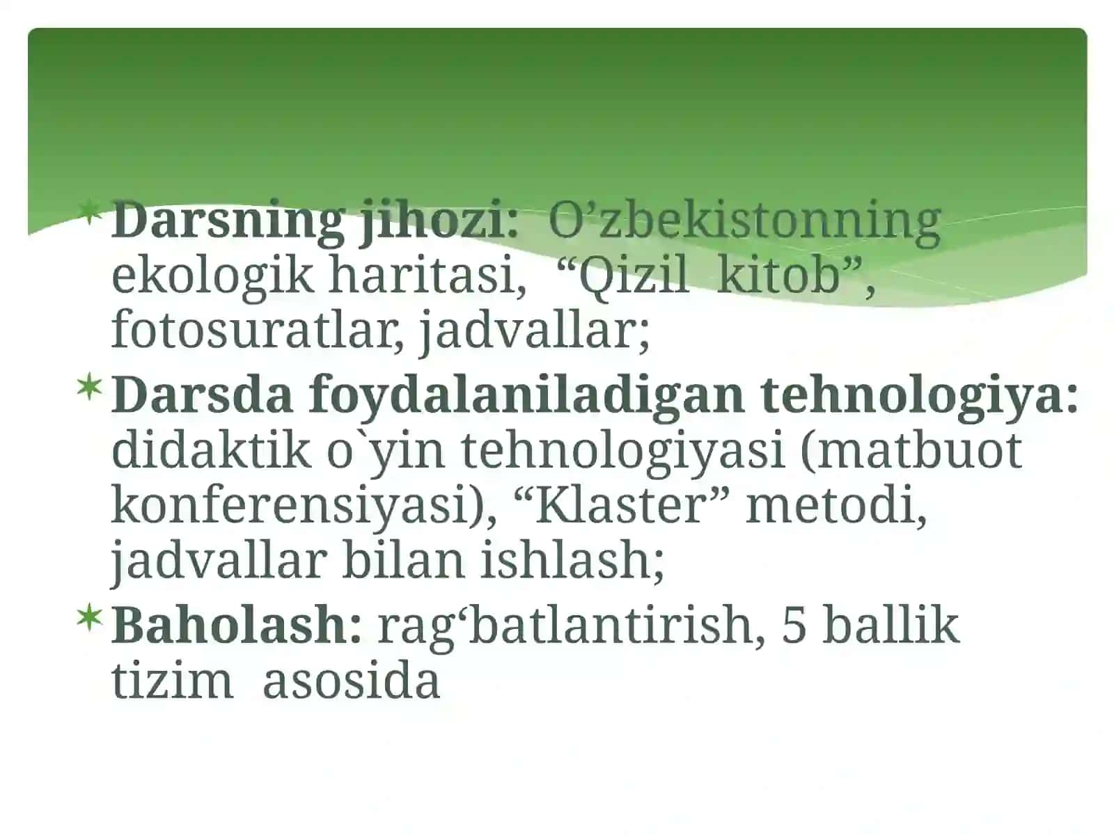 O`simliklarga odam faoliyatining ta’siri 3