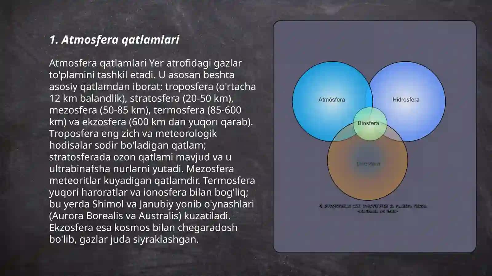 Biosfera.Tuzilishi va vazifalari 3