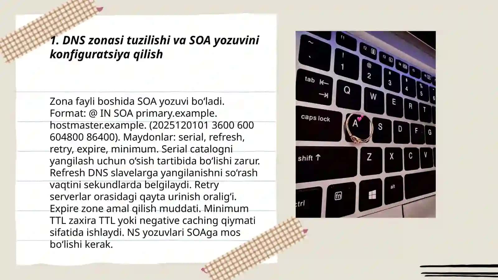 DNS konfiguratsiyasi 3