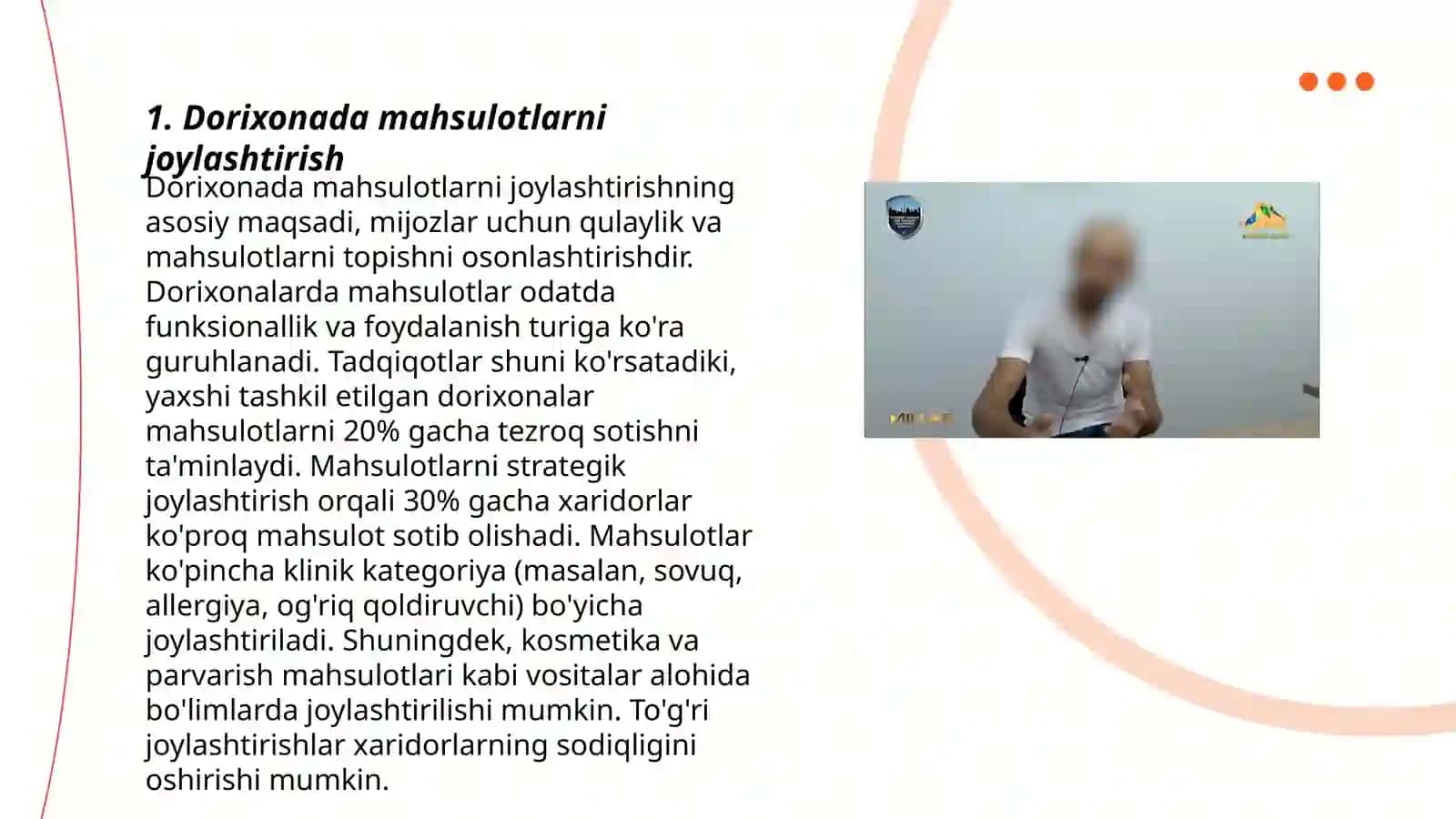 Dorixonada mahsulotlarni joylashtirish 3