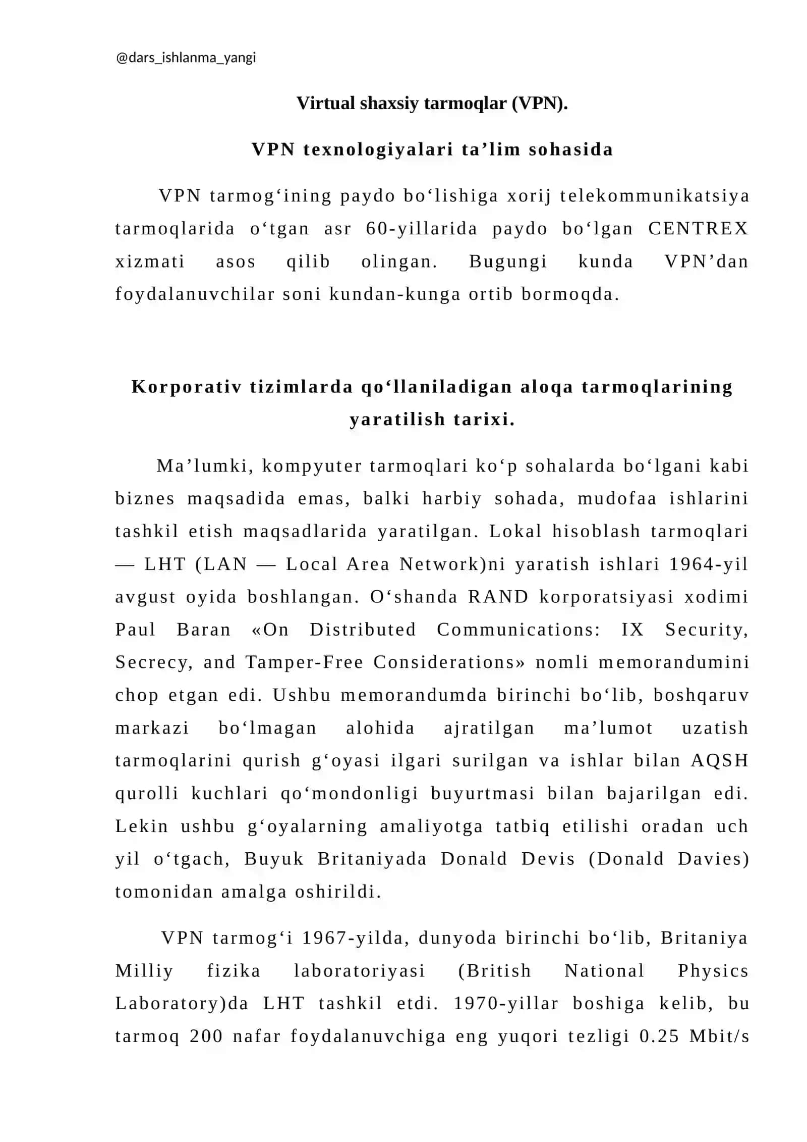 Virtual lokal tarmoq 3