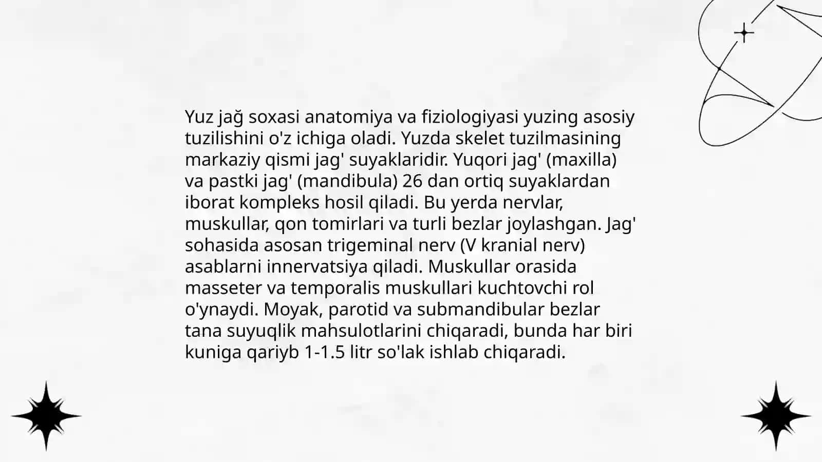 Yuz jağ soxasining yaliğlanish kasaliklari 3