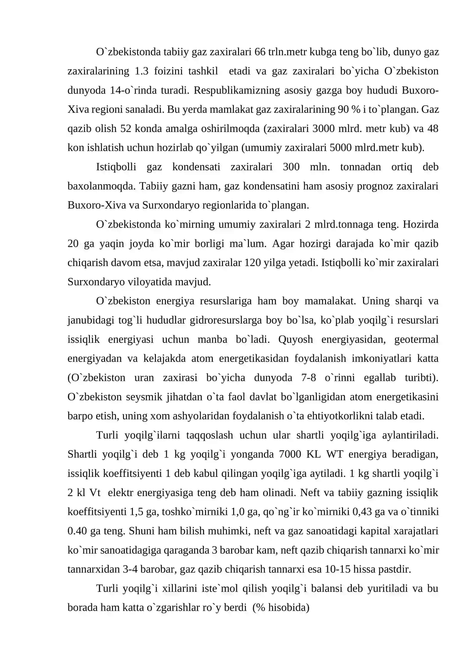 Yoqilg`i-energetika majmuining tarkibi 3