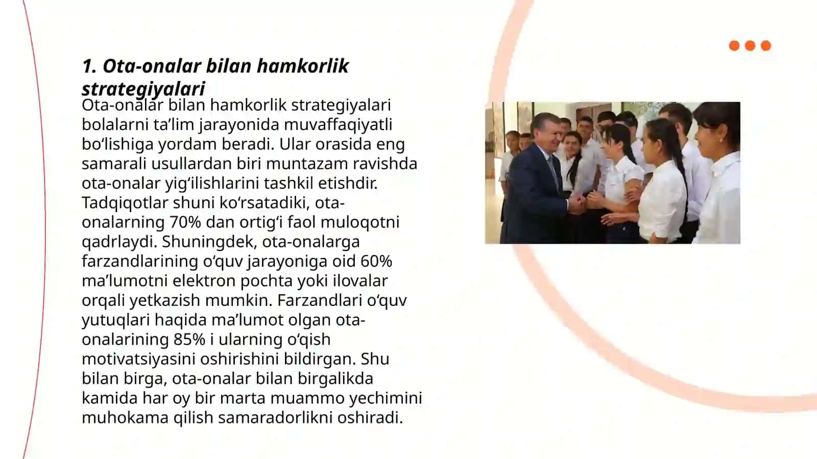 Ota-onalar bilan hamkorlik strategiyalari 3