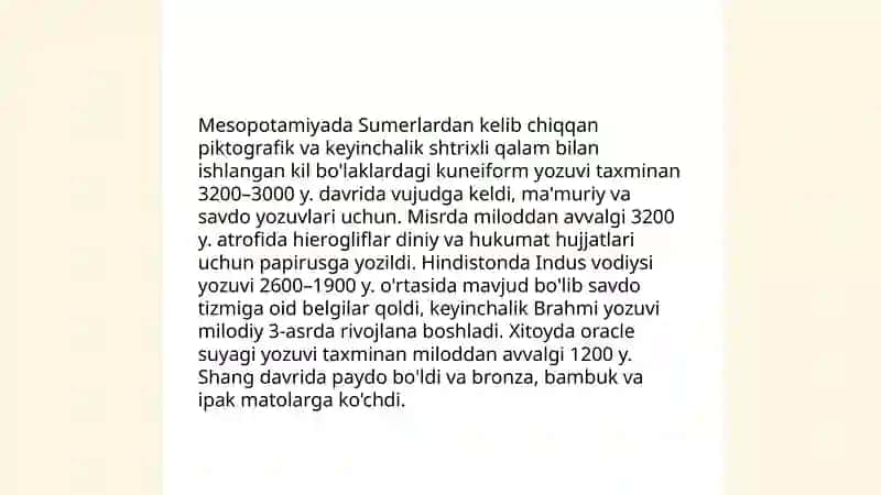 Qadimgi Sharq va G'arbda savodxonlik va axborot almashinuvi 3