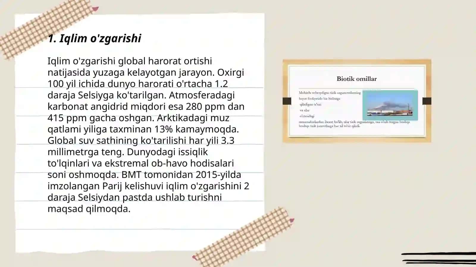 Ekalogik faktorlar 3