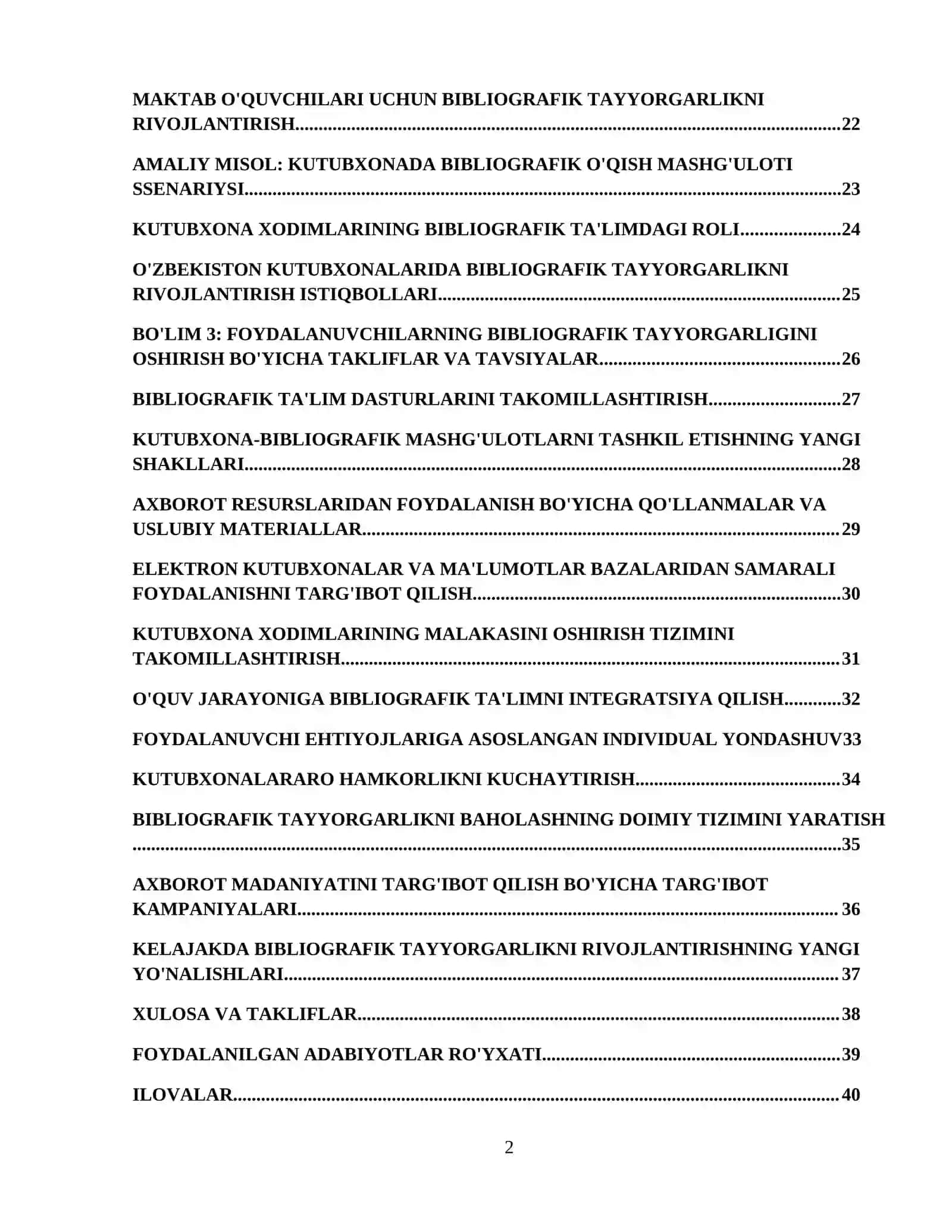 Kutubxonada foydalanuvchilarning bibliografik tayyorgarligi 3