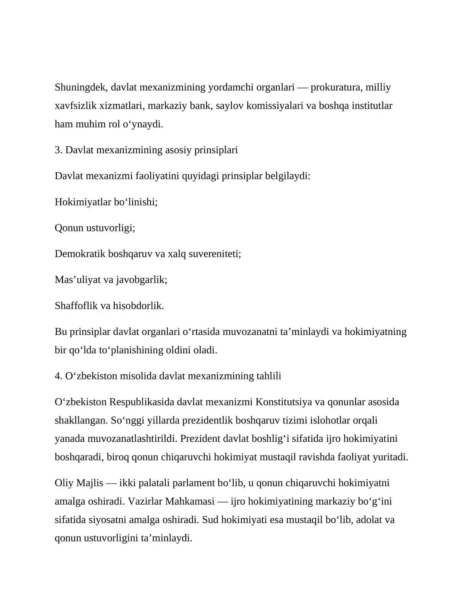 Davlat mexanizmi 3