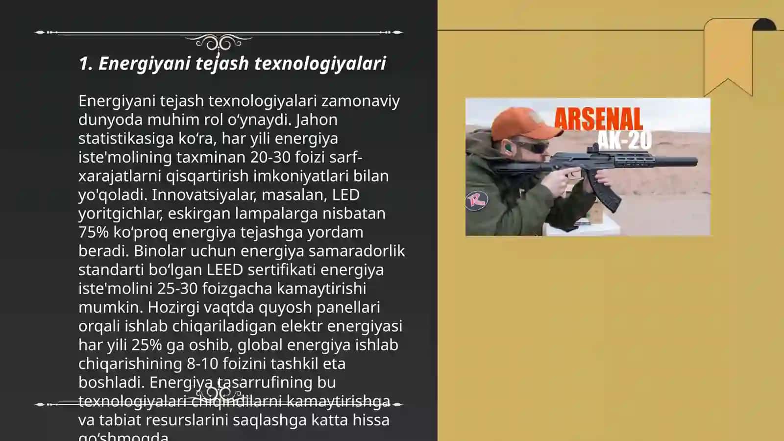 Energiyani Tejash Texnologiyalari 3