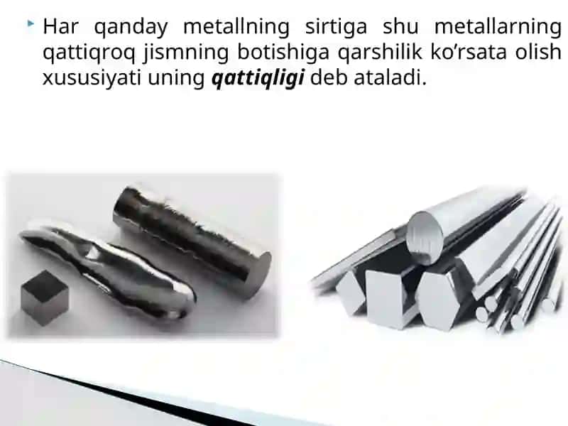 MЕTАLLАRNI QАTTIQLIGINI BRINЕLL USULIDА АNIQLАSH 3