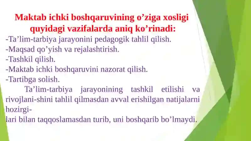 Pedagogik Tizim va Boshqarish 3