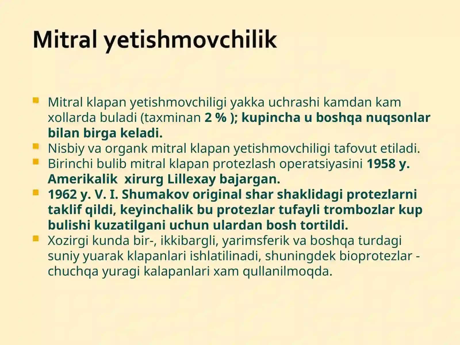 Revmatizm bilan bog'liq yurak kasalliklari 3