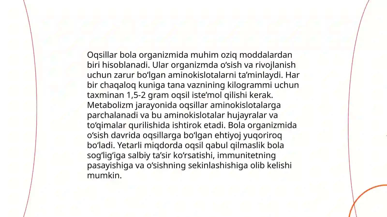 Bolalar organizmida modda va energiya almashinuvi 3