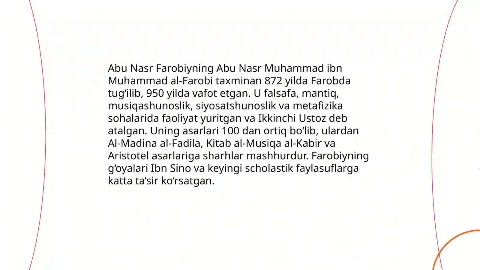 Abu Nasr Farobiy va uning buyuk asari 3