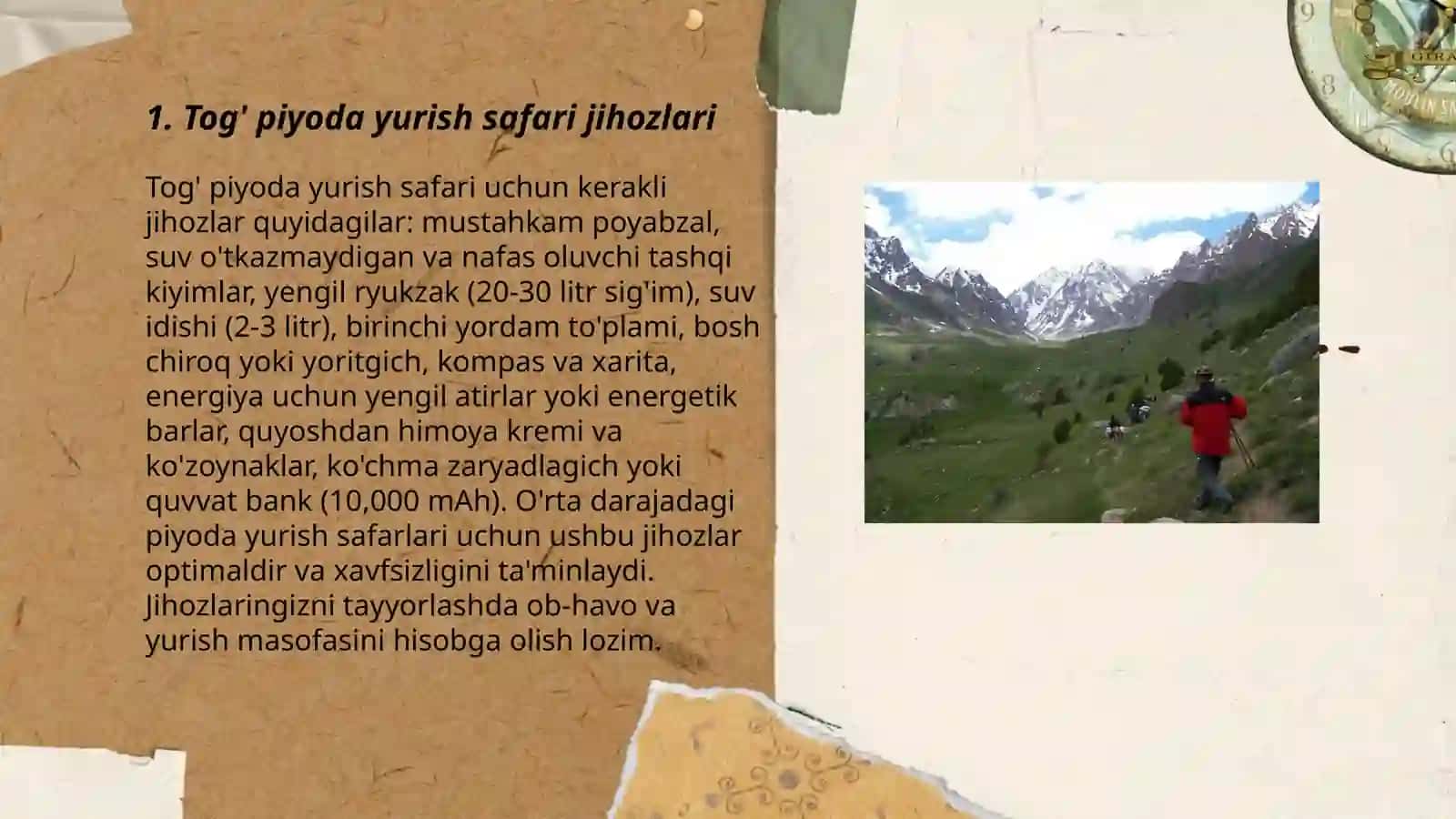 Tog piyoda yurish turzmi 3