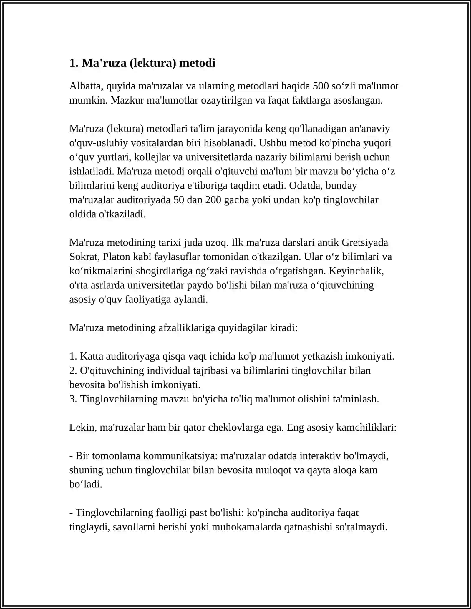 TARBIYANING UMUMIY METODLARI 3