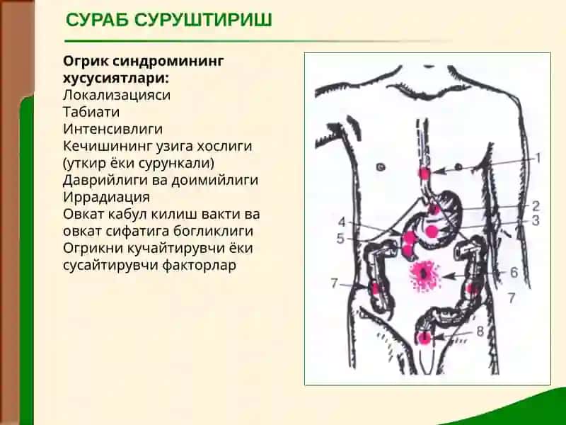 Hazm a'zolari kasalliklarida tekshirish.ppt 3