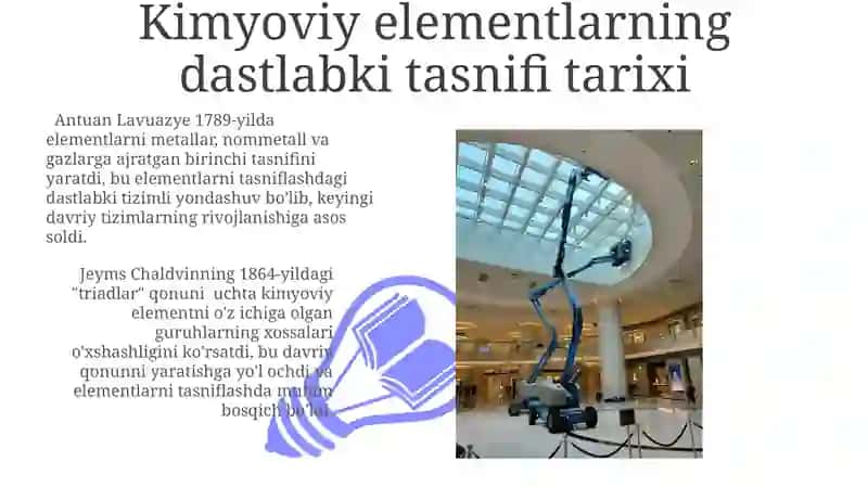 Kimyoviy elementlarning dastlabki toifalanishi 3