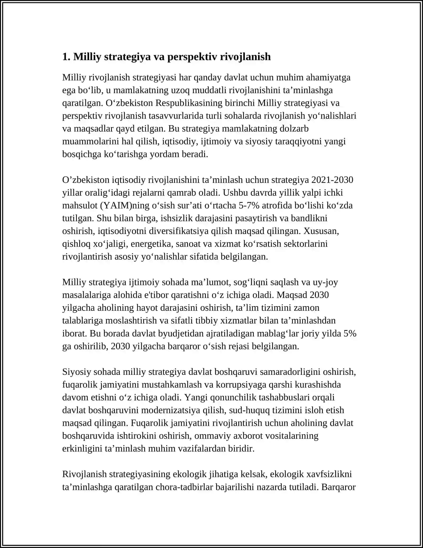 PERSEPTIV RIVOJLANISH 3