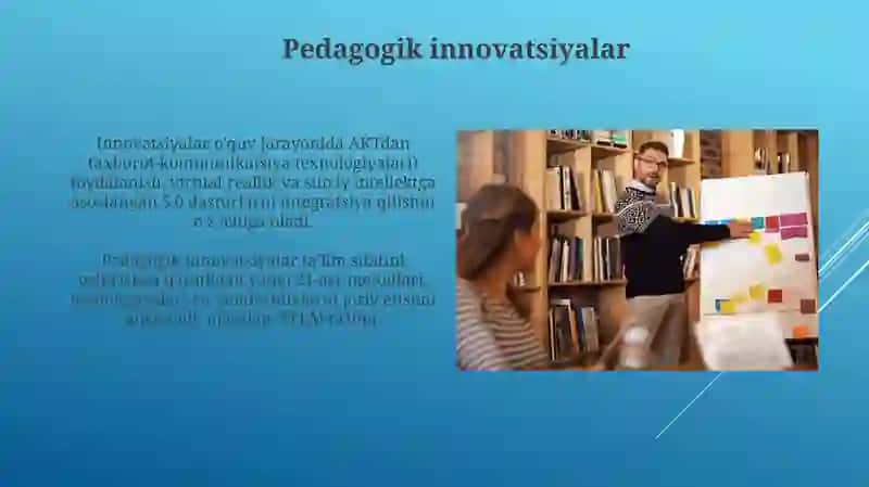 Ta'lim jarayonini tashkil etish vositasi 3
