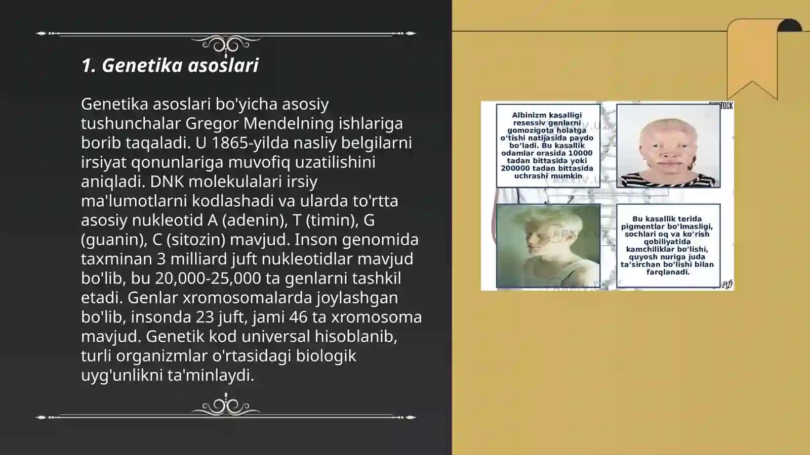 Gen va xromosoma kasalliklari 3
