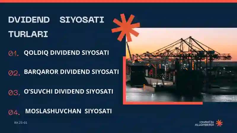 DVIDEND SIYOSATI 3