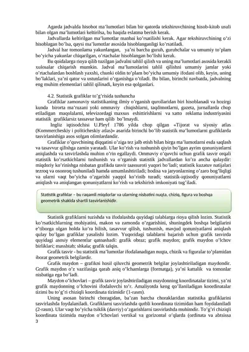 STATISTIK MA’LUMOTLARNI JADVAL VA GRAFIKLARDA TASVIRLASH 3