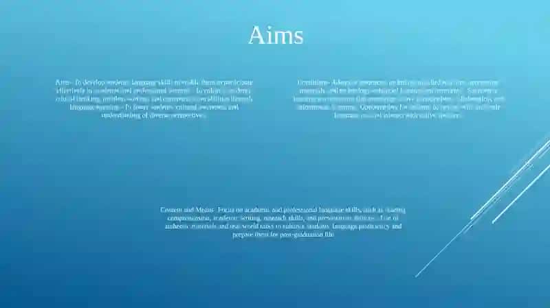 Conditions, Aims, Content And Means Of Elt At Higher Education Establishments, Lyceum And Colleges 3