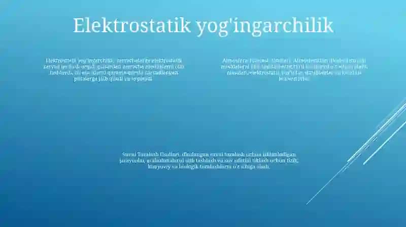 Atmosfera Va SuvniTozalashUsullari 3