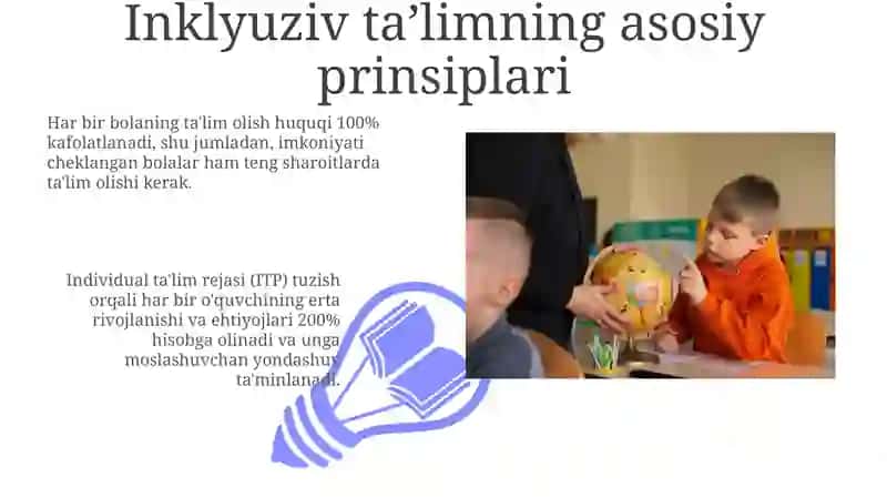 Inkilyuziv taʼlim tamoyillari 3