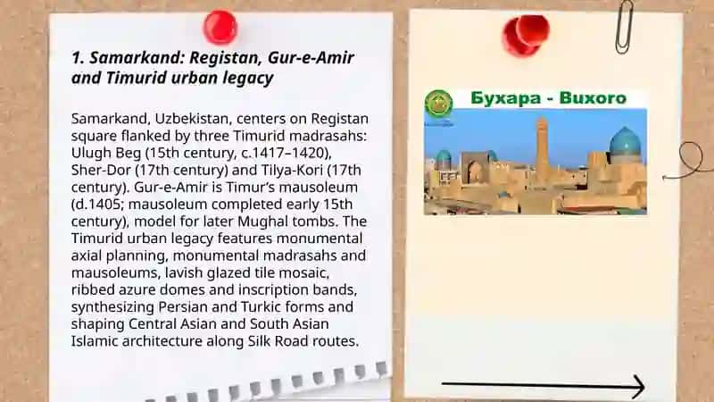 Historic Cities of Uzbekistan 3