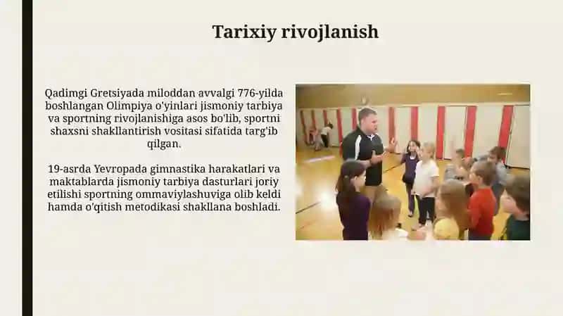 Jismoniy tarbiya va sportning tarixi 3