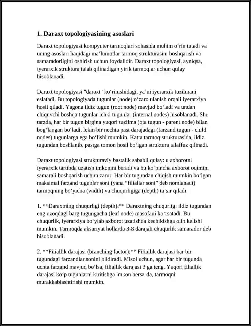 KOMPYUTER TARMOQLARINING TOPOLOGIYASI 3